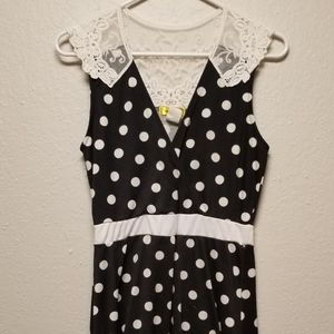 Polka dot dress
